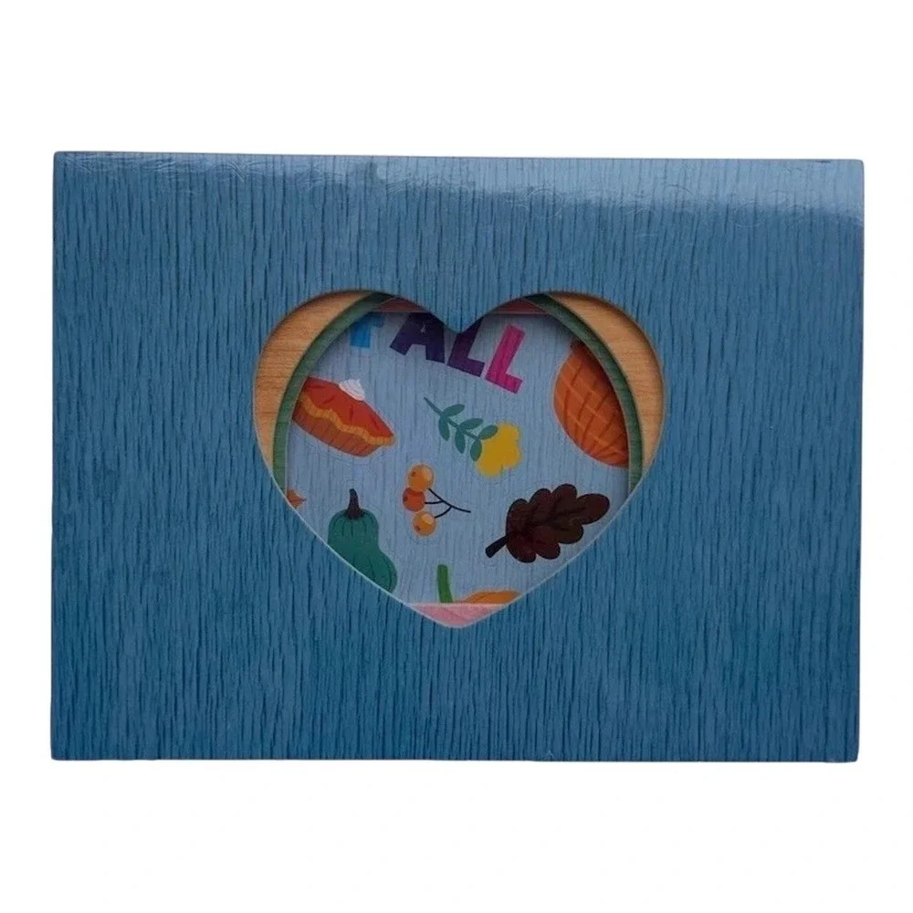 Hebayy Picture‎ Frame Happy Fall Autumn Stickers DIY Art Craft Kits For Kids